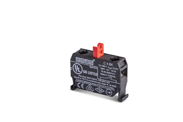 Spare Part 1NC Contact Block for Control Boxes  (B Series)